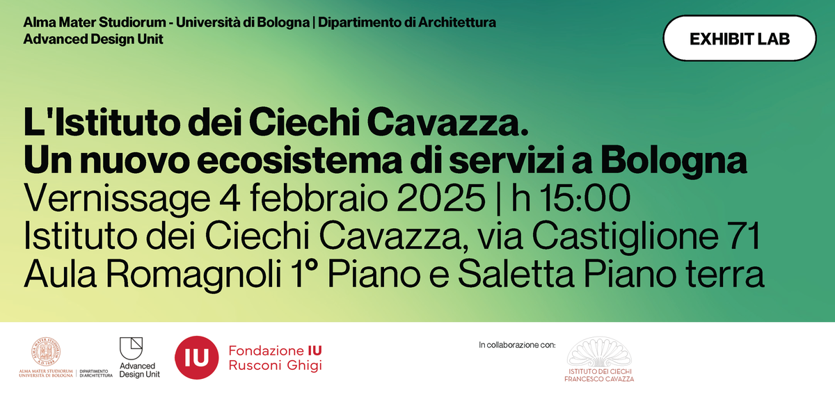 Vernissage di inaugurazione della mostra il 4 Febbraio 2025, presso l'Istituto Ciechi Cavazza a Bologna