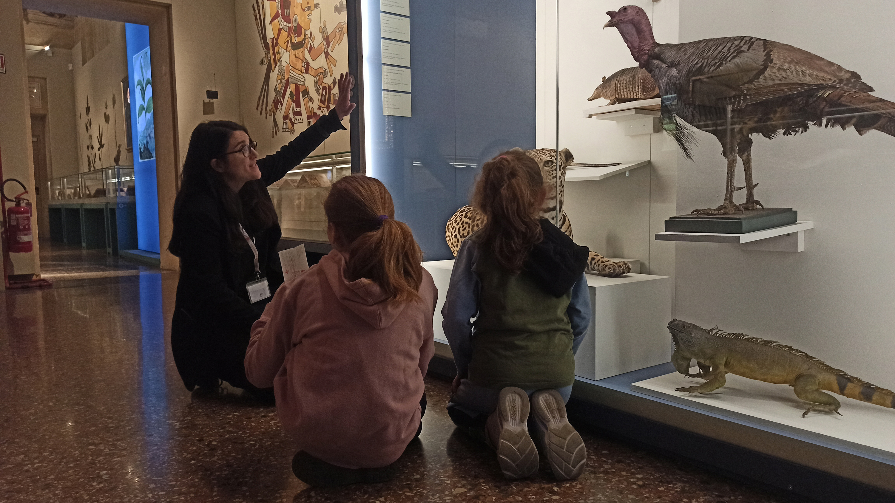 Bambini in visita alla mostra "L'altro Rinascimento"