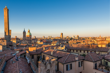 foto case tetti e torri di Bologna