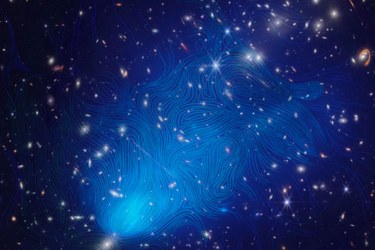 immagine el gordo campo magnetico ammasso di galassie