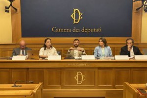 Presentazione del progetto presso la Sala Stampa della Camera dei Deputati a Roma