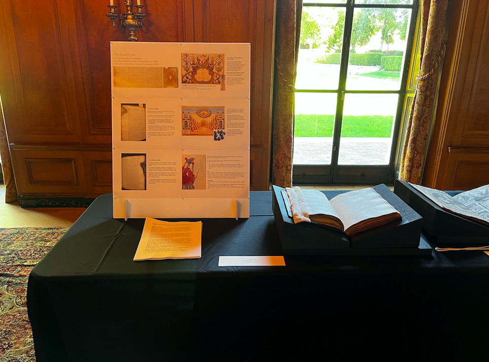 On Amethysts (Center & Clark Graduate Student Research Fair © Reed Hutchinson)