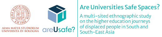 areUsafe - A multi-sited ethnographic study on the higher education journeys of displaced people in South and South-East Asia