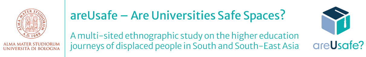 areUsafe - A multi-sited ethnographic study on the higher education journeys of displaced people in South and South-East Asia