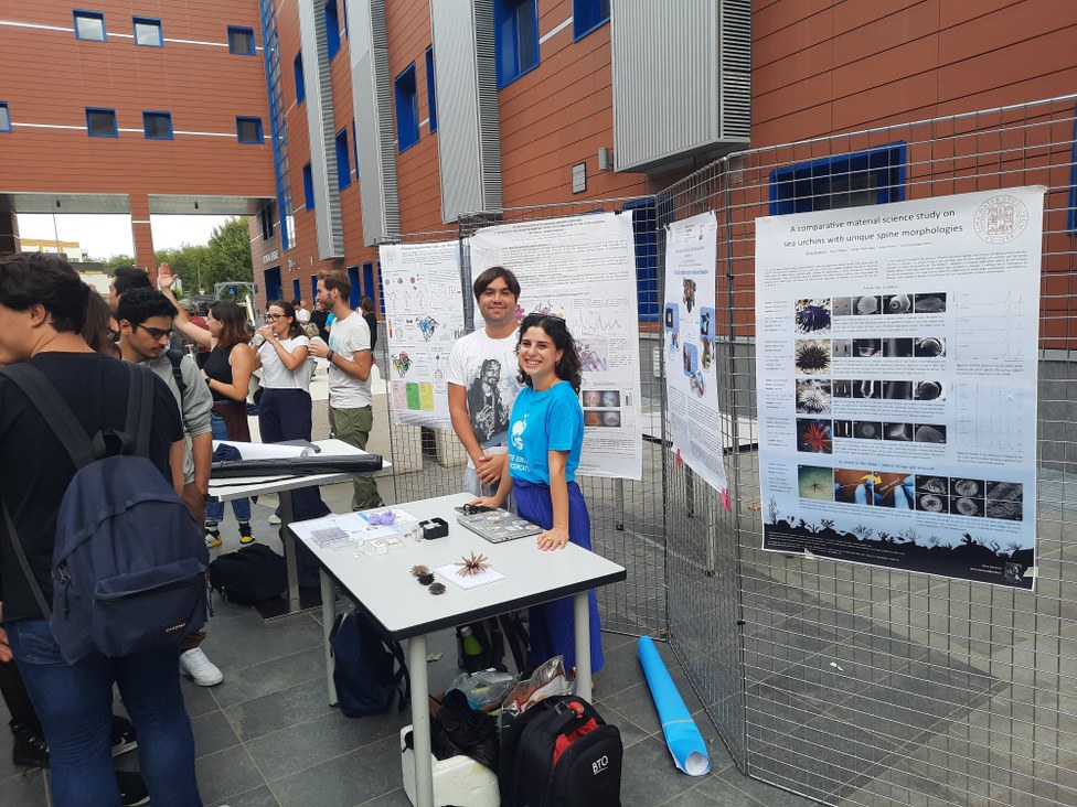 Angelica & Giuseppe presenting our group research