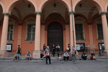 Portico del Teatro Comunale di Bologna