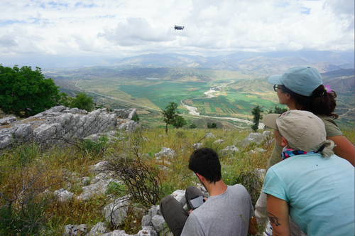 The team of the Butrint Project in Vagalat