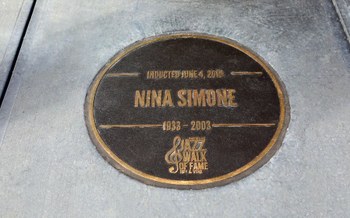 Nina Simone - Jazz Walk of Fame