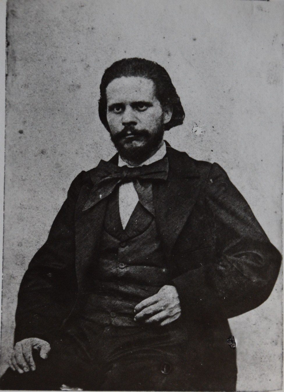 Ritratto giovanile di G. Carducci [1864]