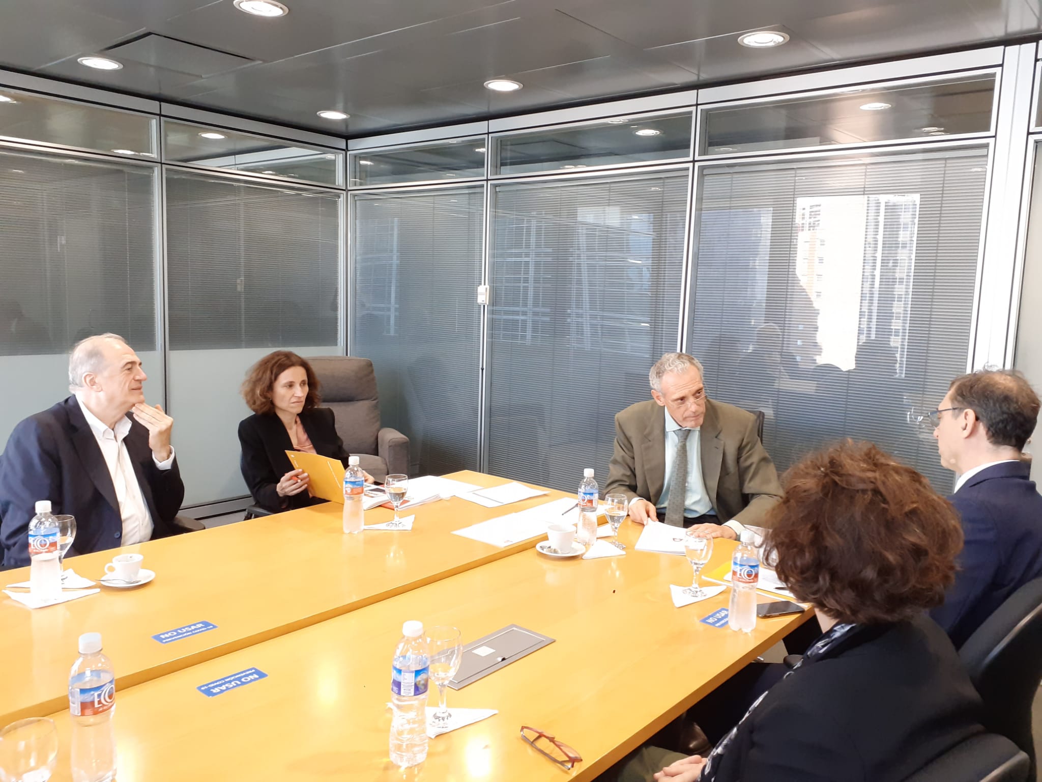 Rector visita la Cámara de Comercio