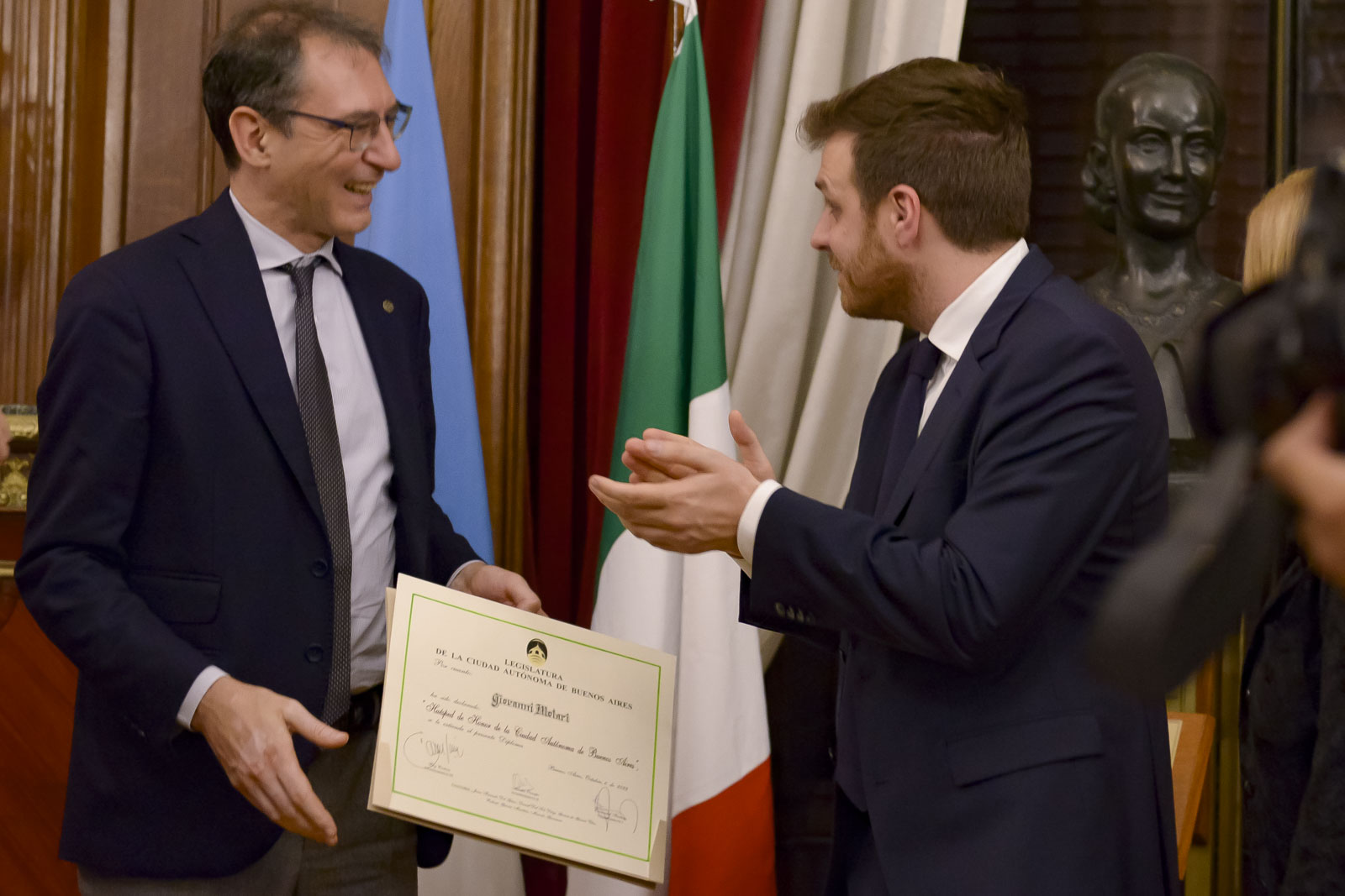 Nuestro Rector es Huésped de Honor de la Ciudad Autónoma de Buenos Aires