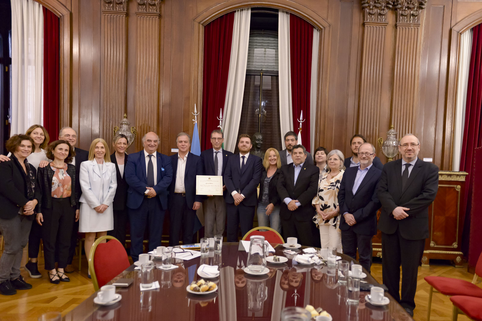 Nuestro Rector es Huésped de Honor de la Ciudad Autónoma de Buenos Aires