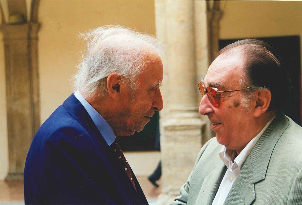 Mario Luzi e Gianni Scalia