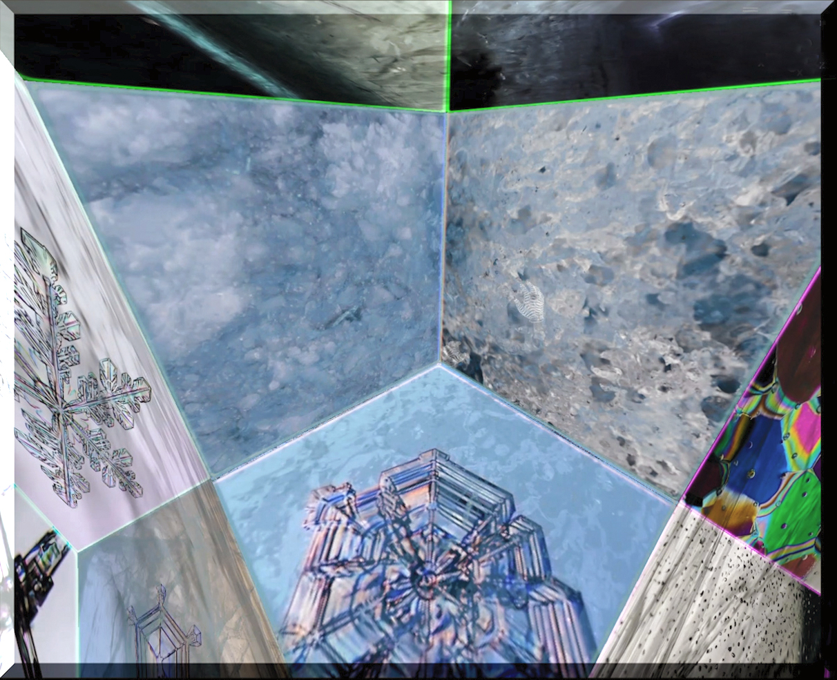 Clea T. Waite, TesserIce, still from video, 2024