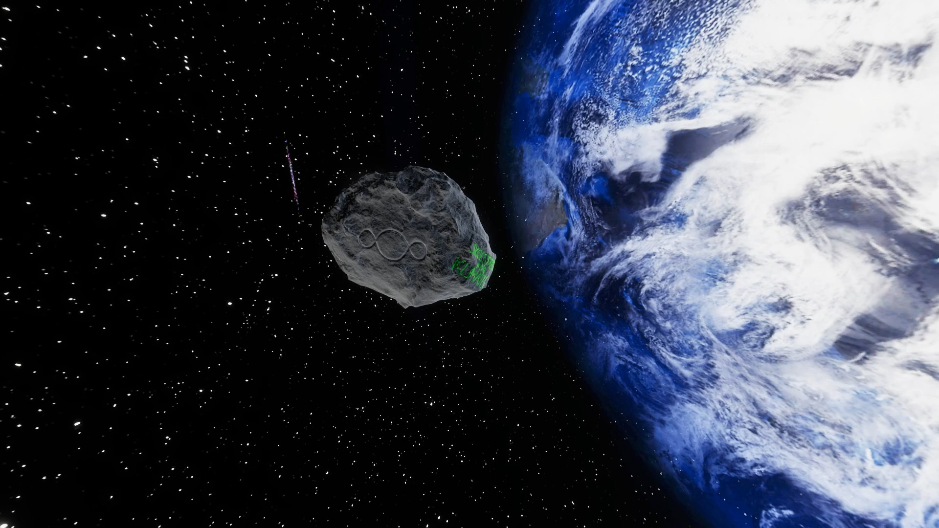 Luca Pozzi, Rosetta Mission 2022, VR Installation, 2022, still from video
