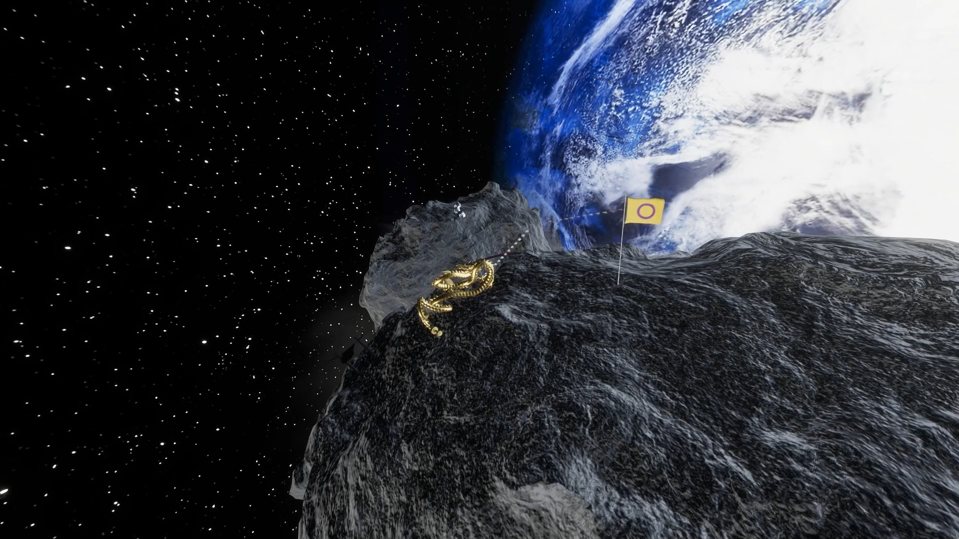 Luca Pozzi, Rosetta Mission 2022, VR Installation, 2022, still from video