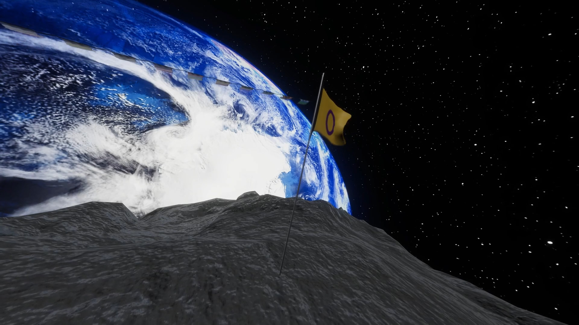 Luca Pozzi, Rosetta Mission 2022, VR Installation, 2022, still from video