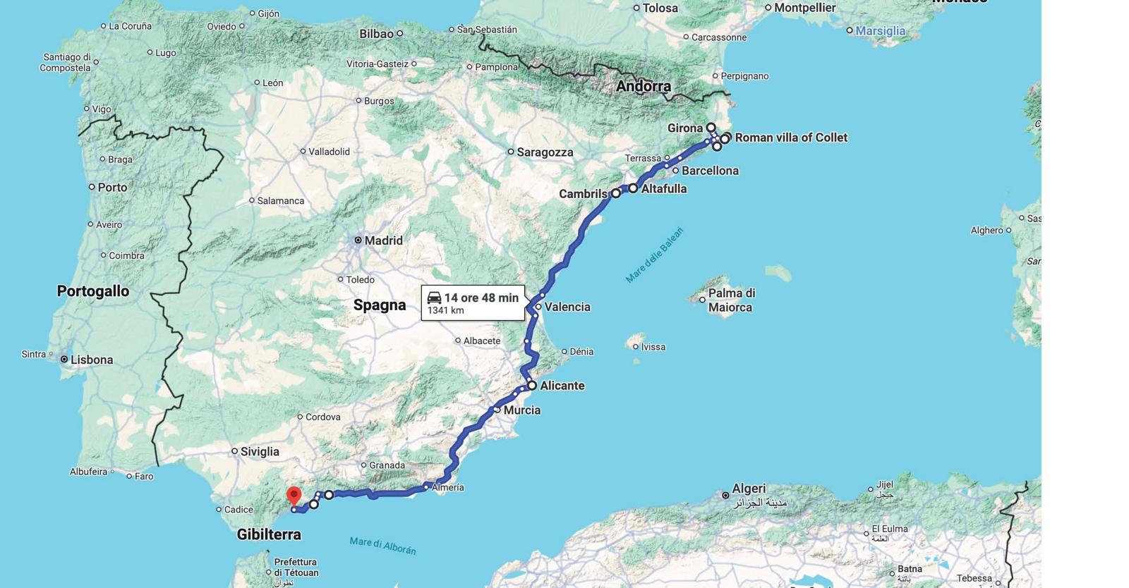 R. Ferritto. Background image: © Google Maps