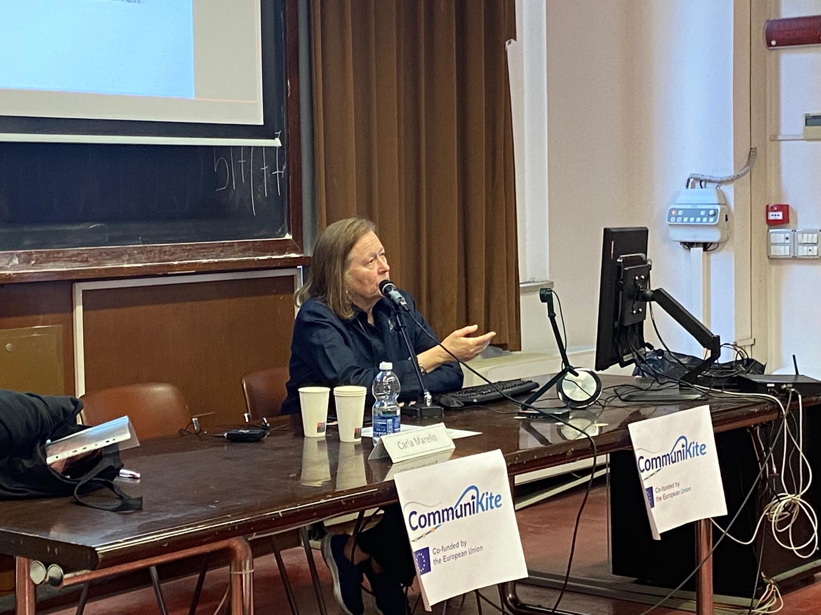 Training 26th May - Professor Carla Marello