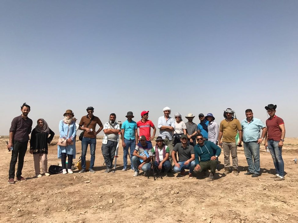 Eduu fieldwork activities at tulul al-baqarat (Al-kut, wasit)
