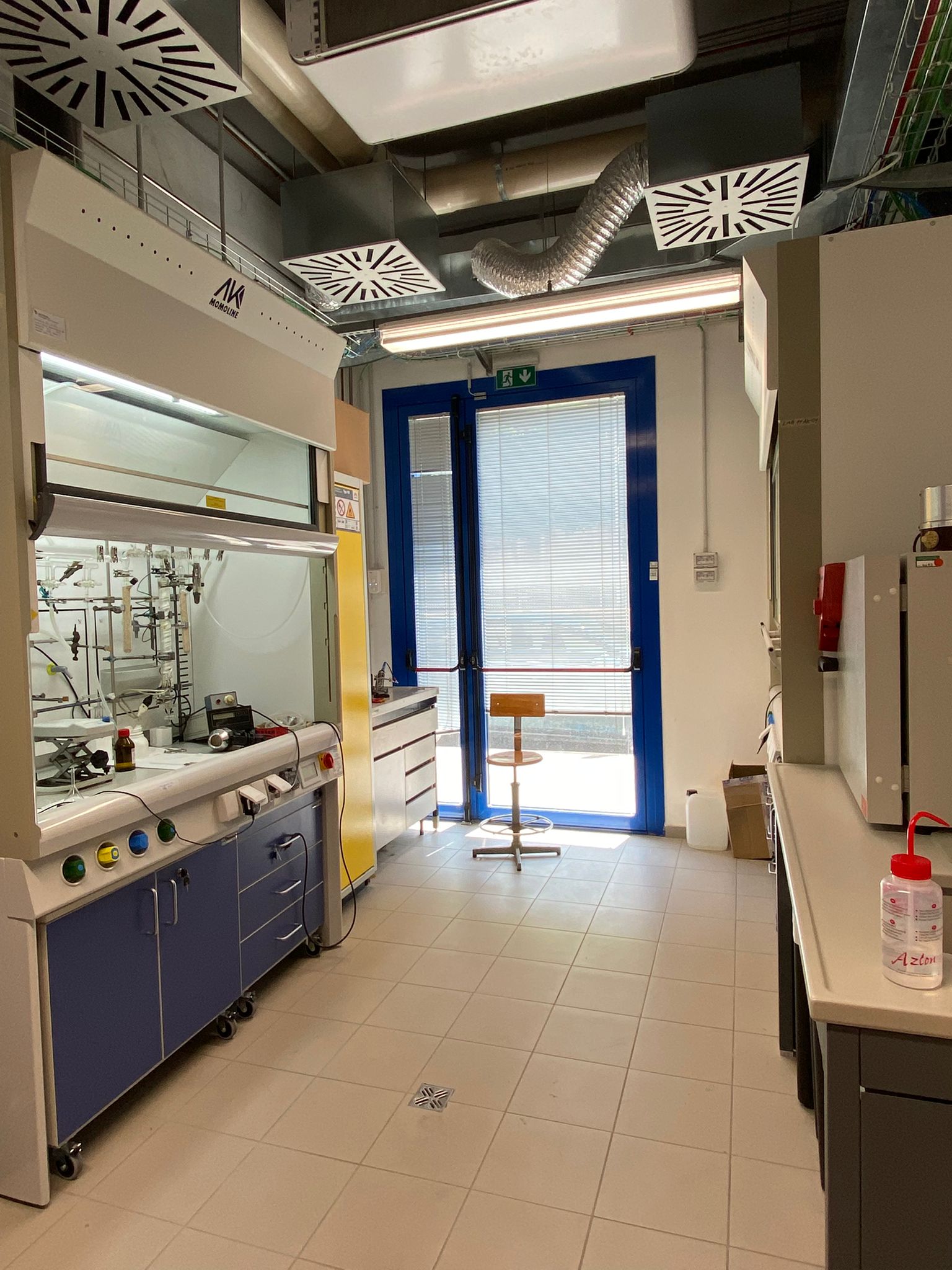 organic-based preparative lab