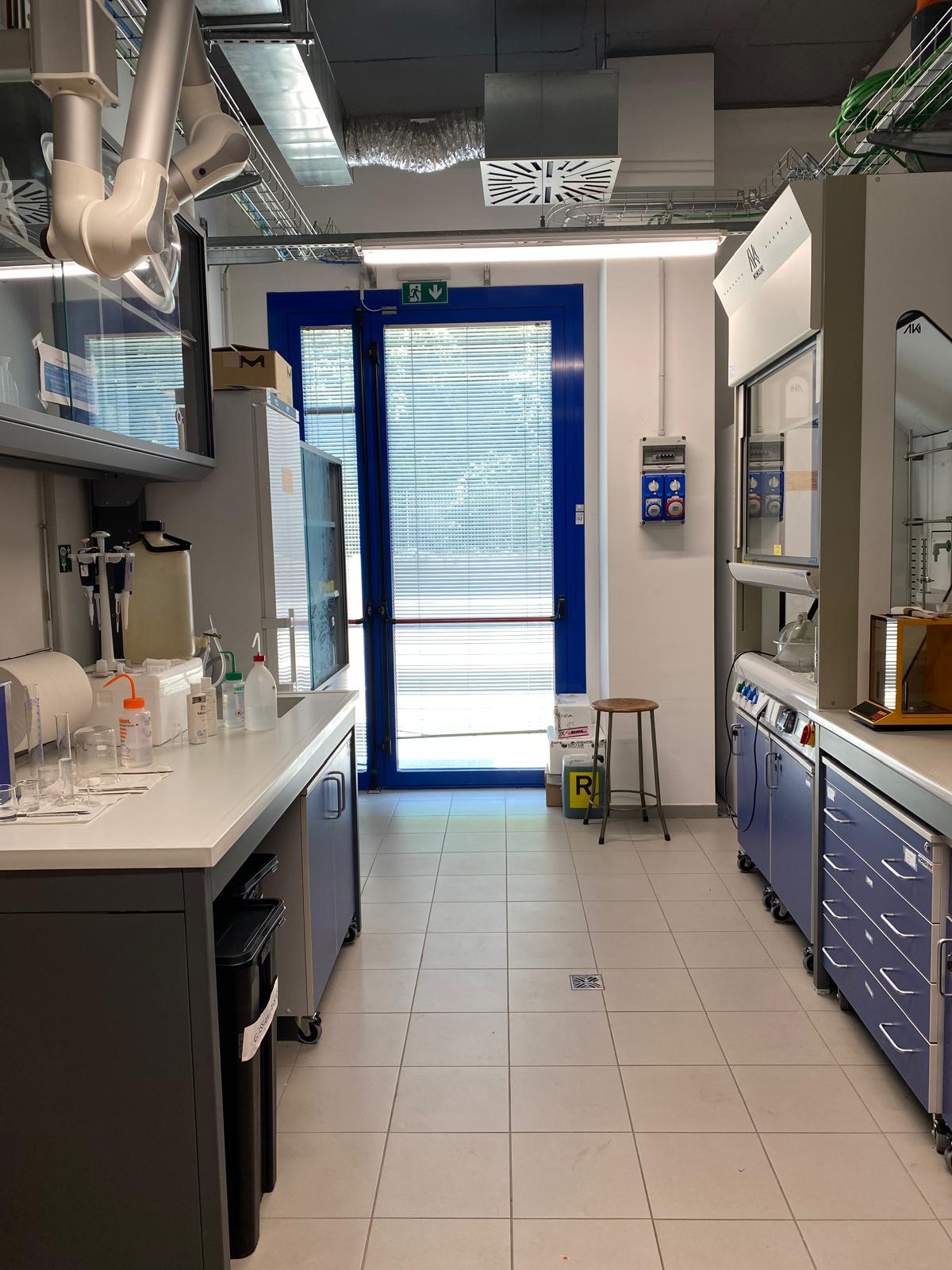 water-based preparative lab