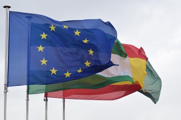 bandiere UE e Stati membri UE