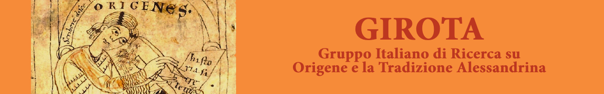 GIROTA - Italian Research Group on Origen and the Alexandrian Tradition