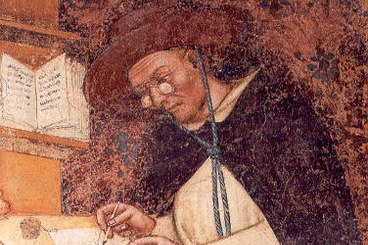 Tommaso da Modena, Ugo di Provenza, 1352, Chiesa di San Nicolò, Treviso