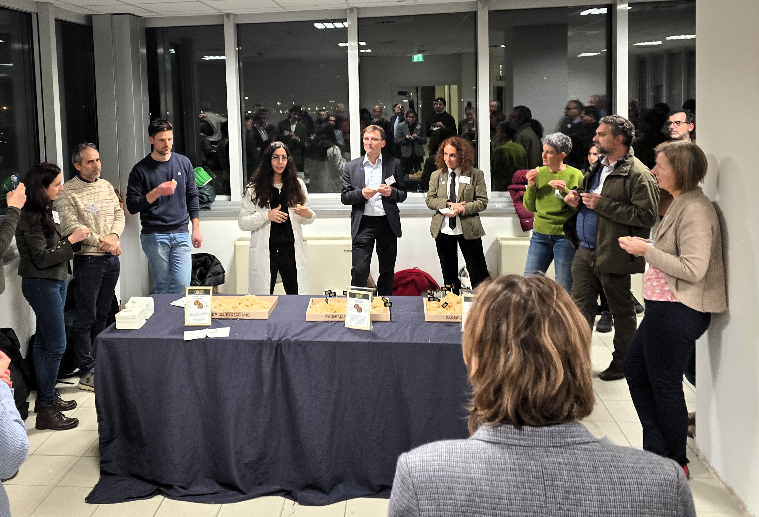 Parmigiano Reggiano cheese tasting