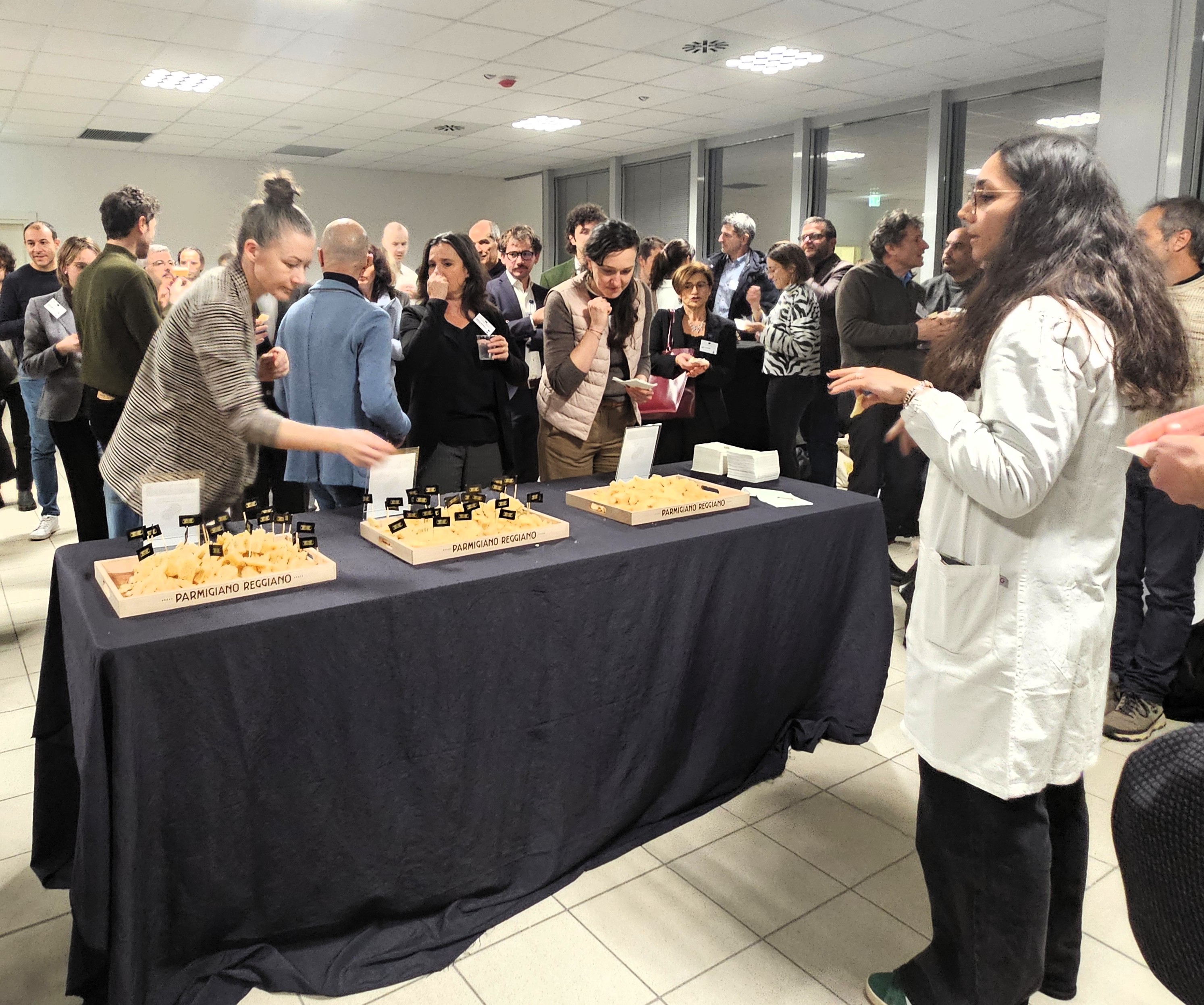 Parmigiano Reggiano cheese tasting