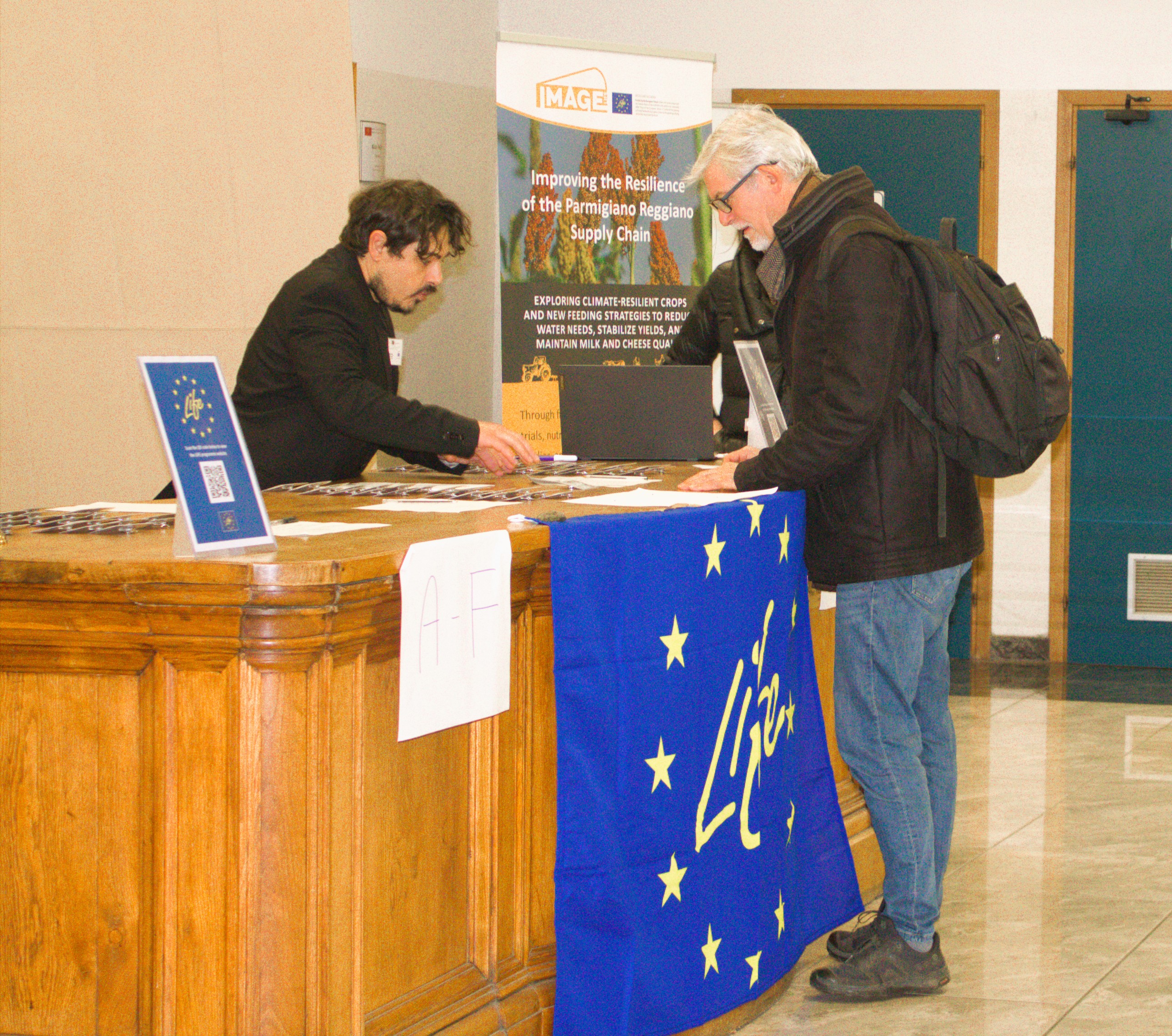 Poster area & Registration