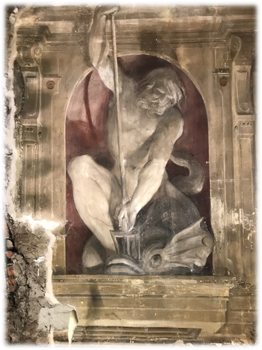 Guercino, Neptune, Casa Provenzali, Cento
