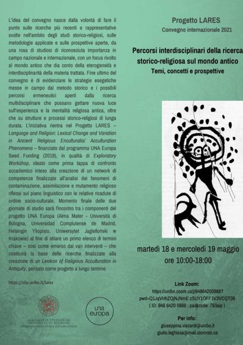 Poster del Convegno di Bologna 2021