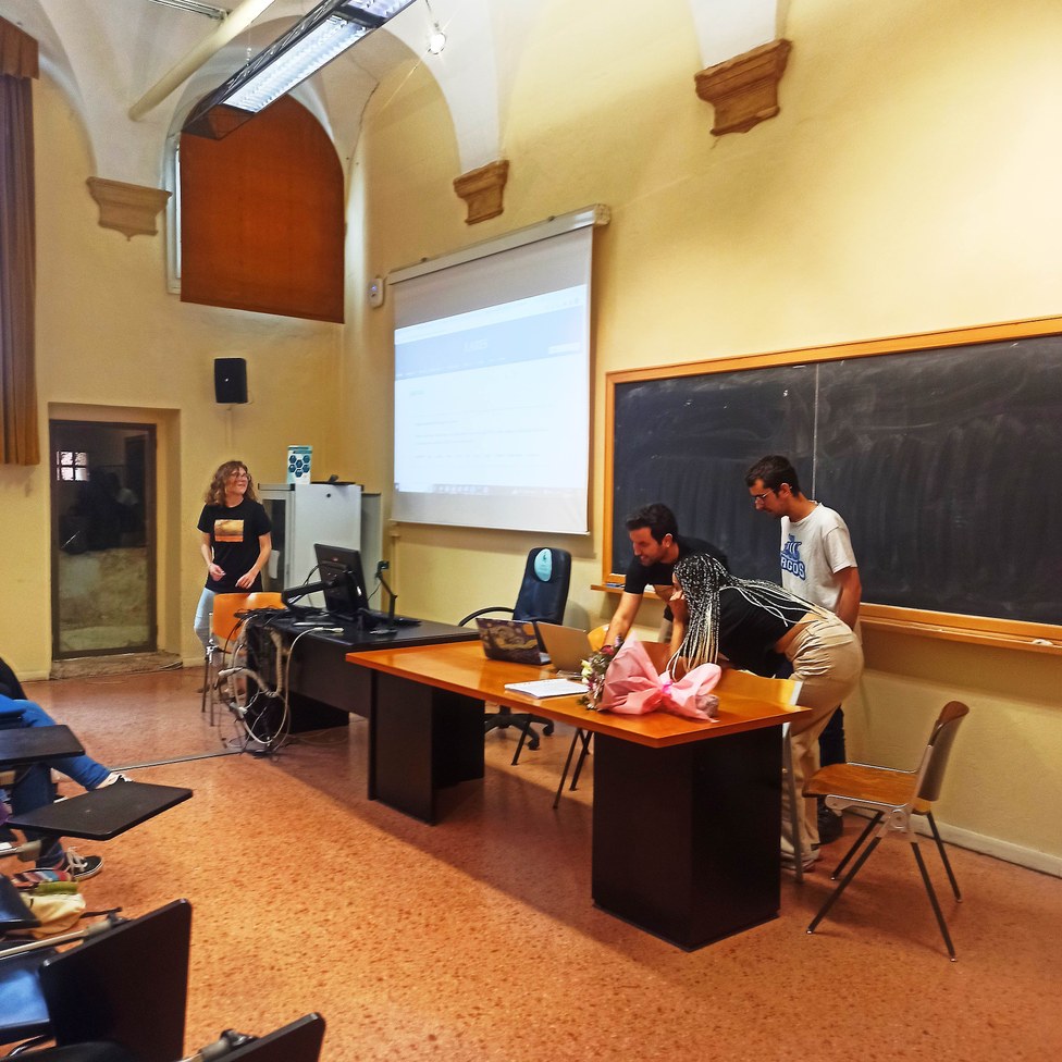 Final day: Lemmas' presentation in San Giovanni in Monte, Aula Capitani