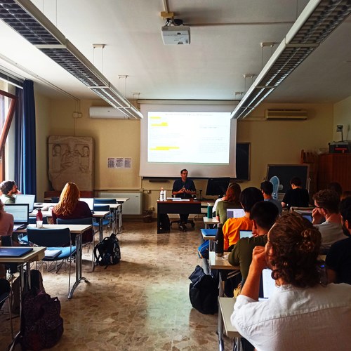 LARES-BIP work week in Bologna, May 22-27, 2023 - Aula Celio (photos: Giuseppina Paola Viscardi)