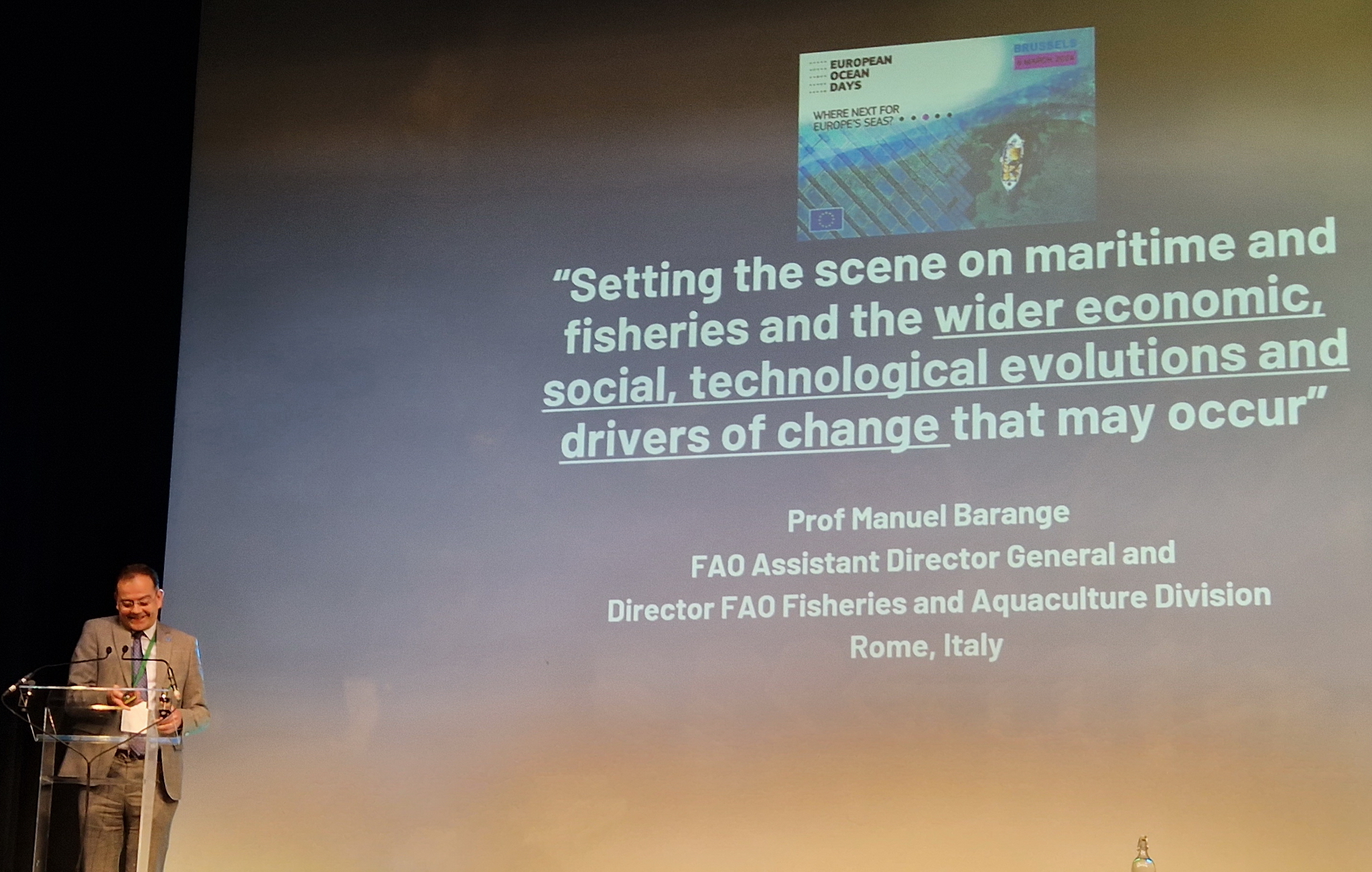 Manuel Barange - FAO Assistant Director