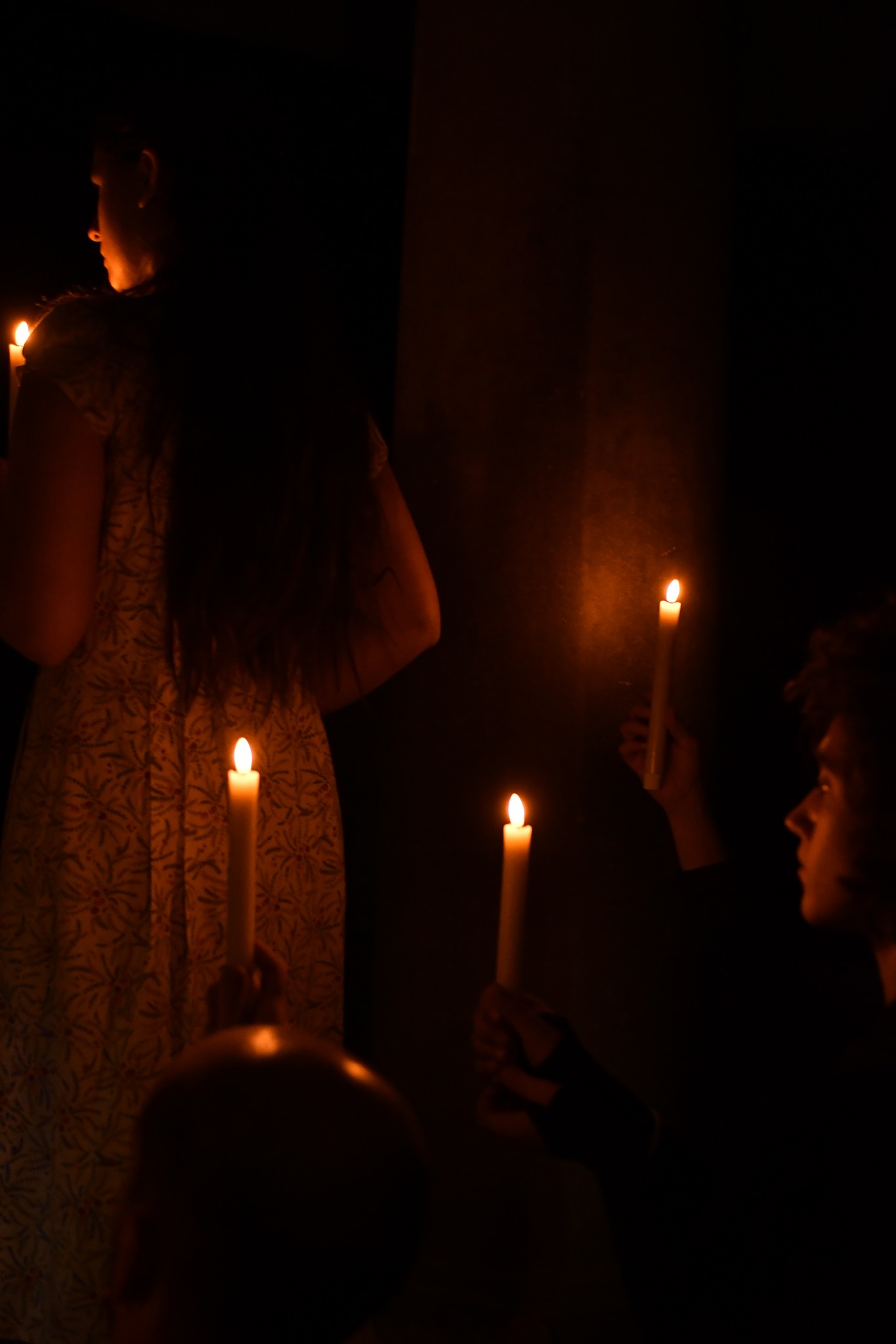 Il Brigante - primo studio. In chiesa