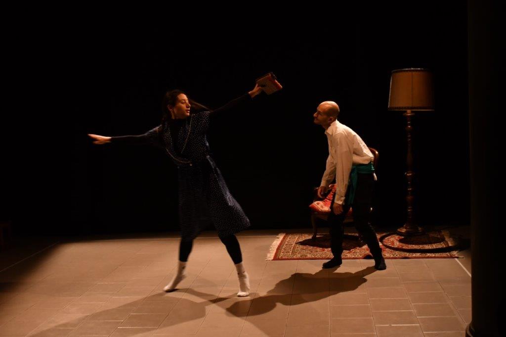 Il Brigante - primo studio. Linda Vinattieri e Salvatore Nocera