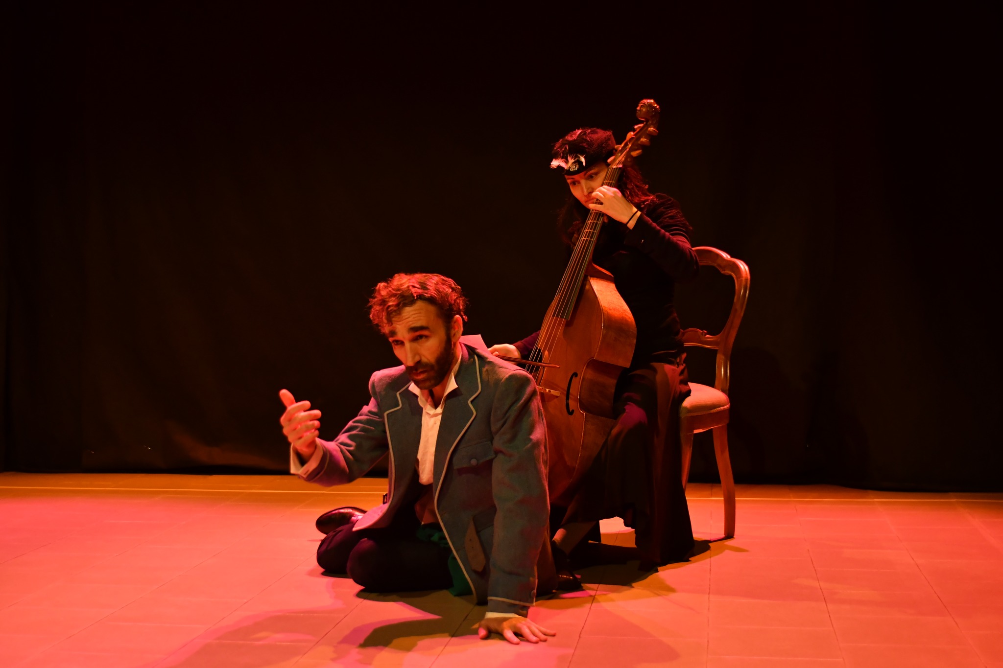 Il Brigante - primo studio. Rosario Terrone e Martina Weber