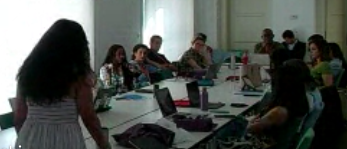 The UNIFI researchers during the conference session.