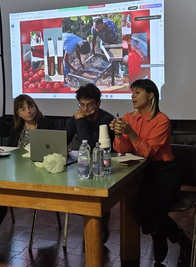 Presentations by Enrico Milazzo and Gabriella Patera