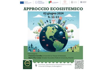 Locandina Seminario L'Approccio Ecosistemico - Progetto LUMEN