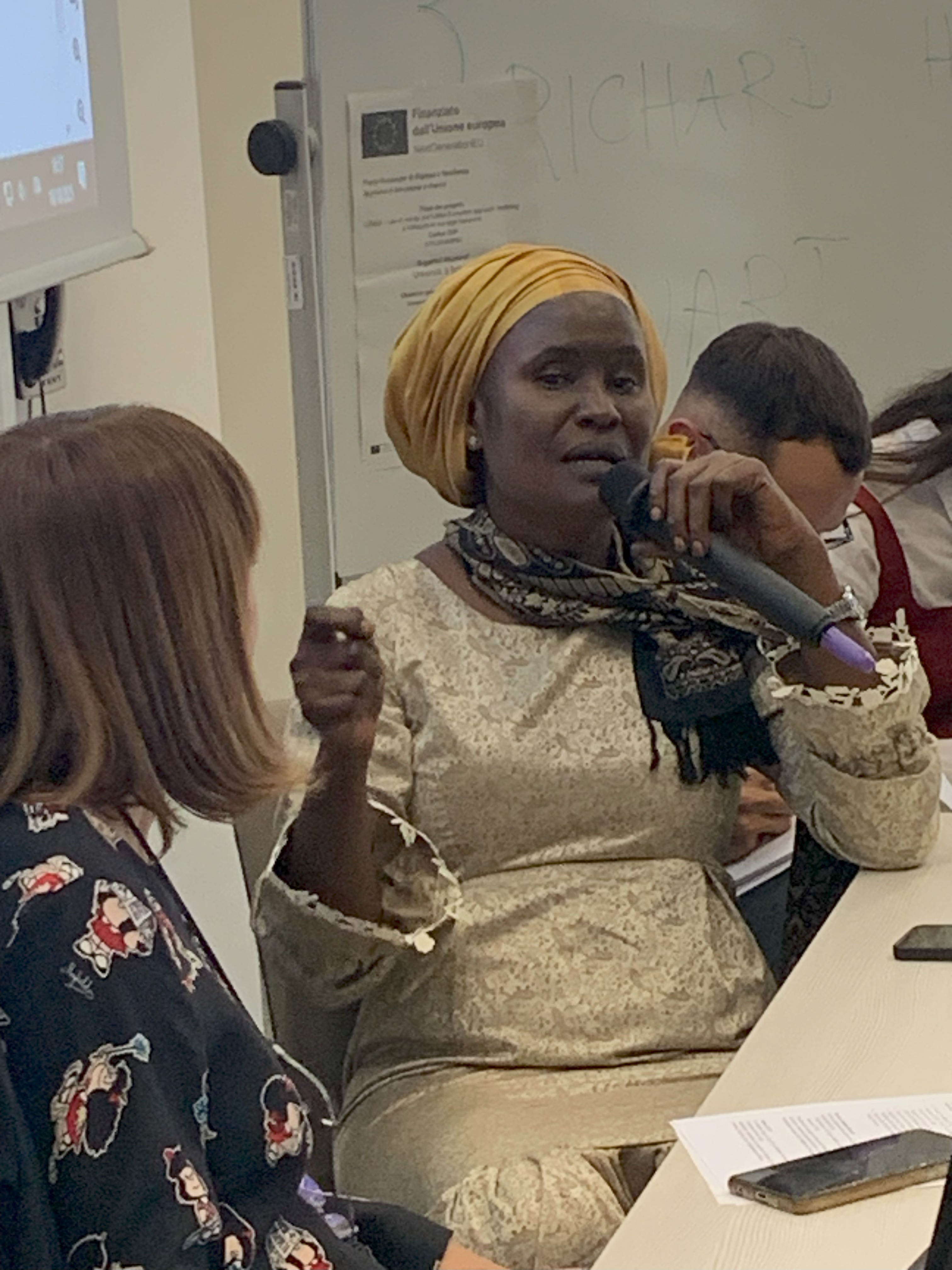 Intervento di Bineta Gueye