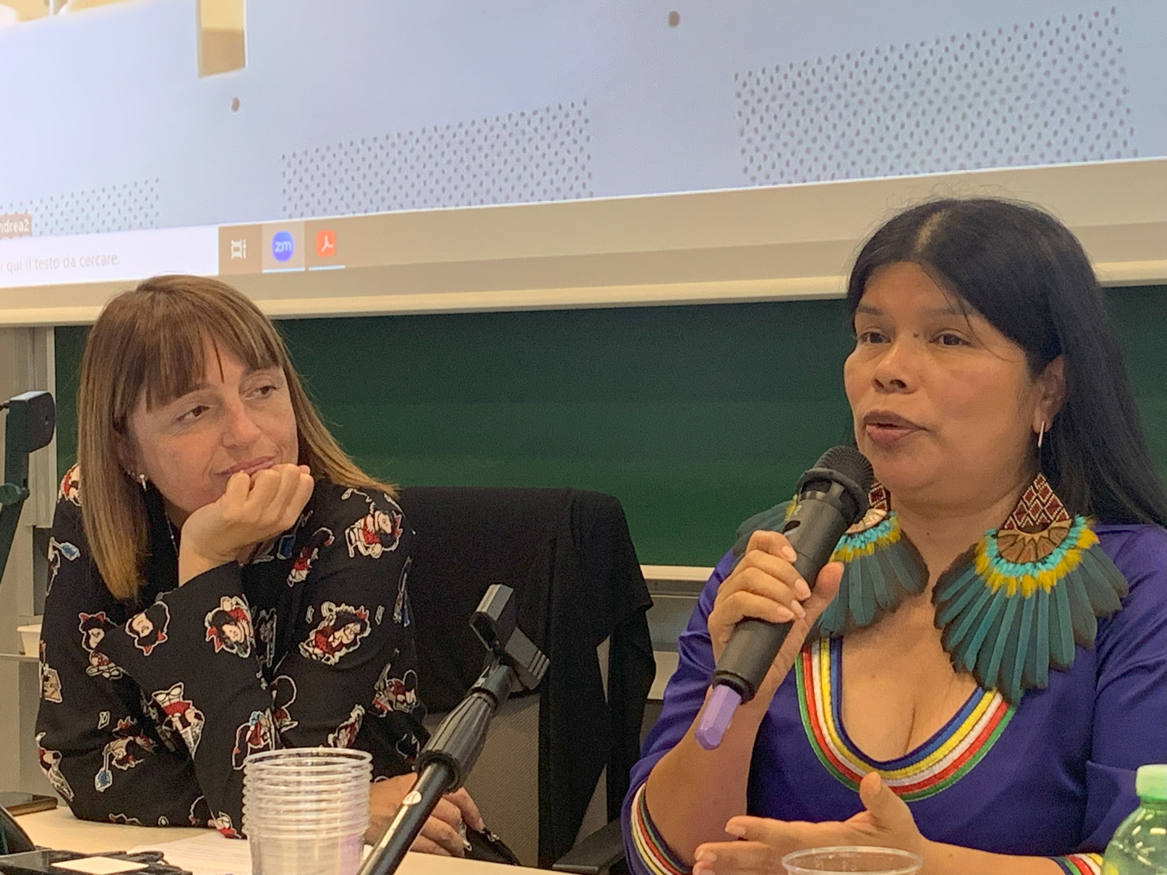 Intervento di Patricia Gualinga