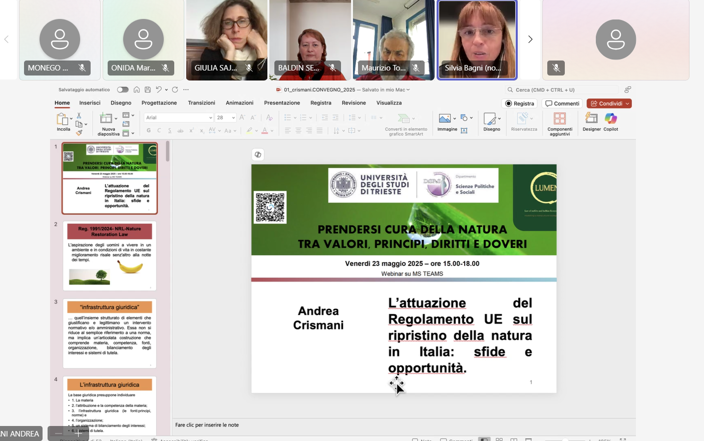 Presentazione Andrea Crismani