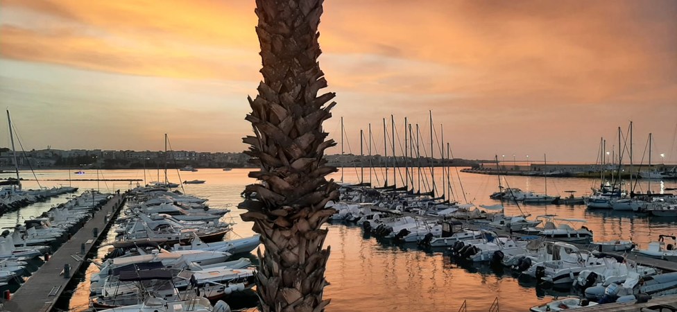 Sunset in Otranto