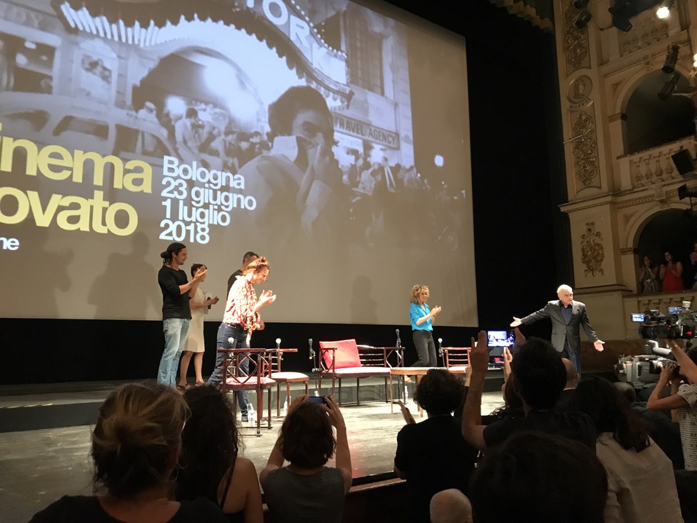 Il Cinema Ritrovato festival opening with Martin Scorsese