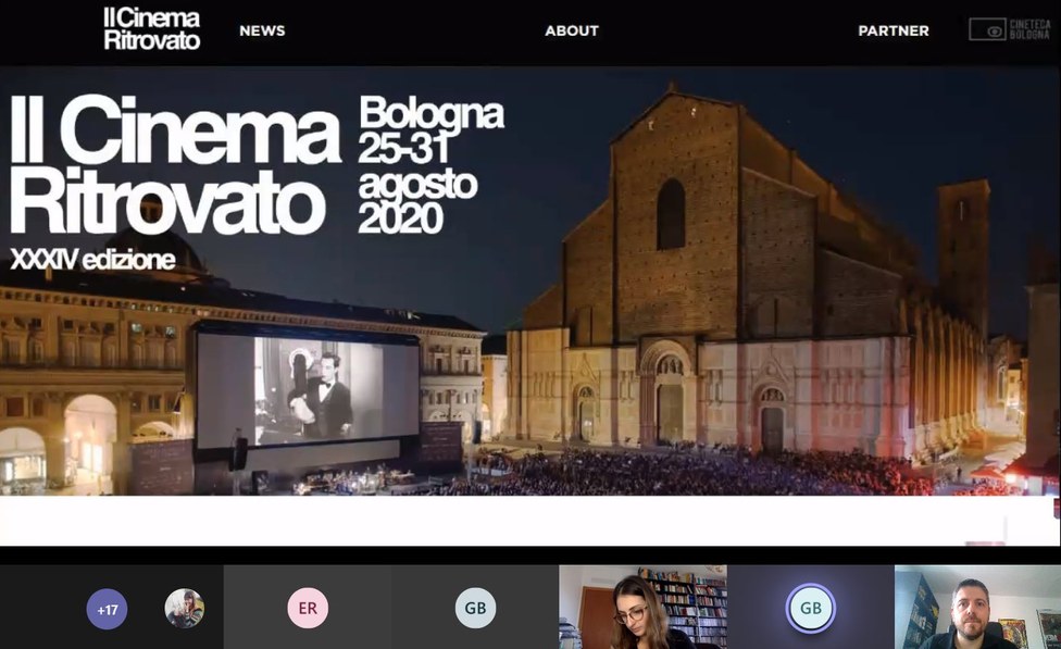 Talk on Il Cinema Ritrovato festival