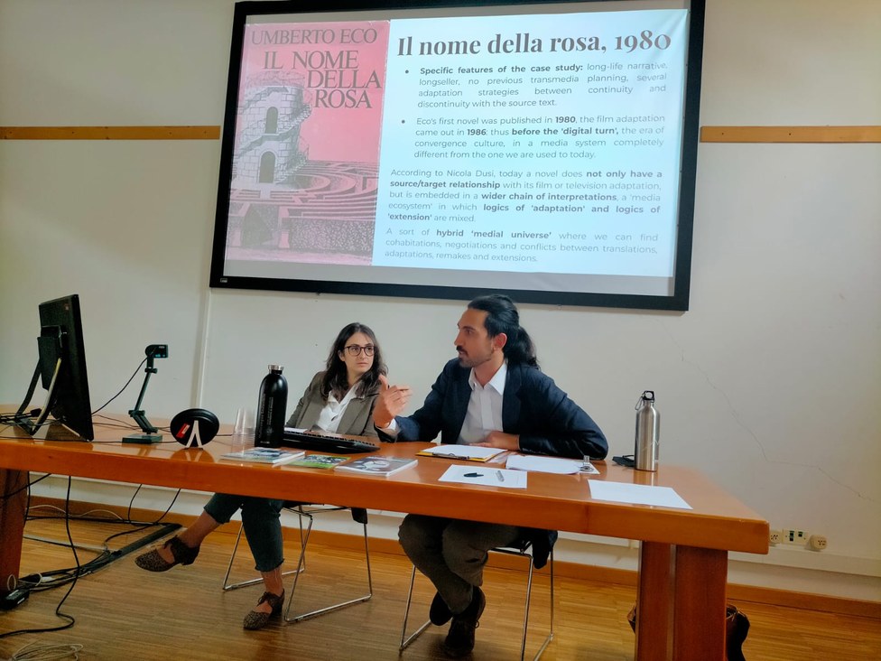 Lecture by Beniamino Della Gala and Elisa Farinacci